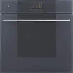 Smeg 60cm Linea Built In Omnichef Combination Oven, Neptune Grey