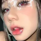 Steel Snake Lip Ring Crystal Piercing Jewelry Heart Lip Nail Cross Lip Nail