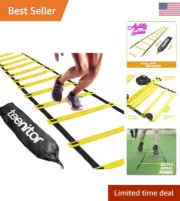Agility Ladder for Speed & Fitness Training - 13 Rungs - Lightweight & Portable