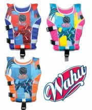 Wahu Swim Vests Children Learn Swimming Pool Water Safety Sml Med Lge 15 - 50kg