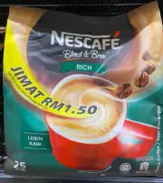 Nescafe Blend & Brew (Rich) 3in1 Instant Coffee 25 Sachets
