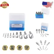 9-Pc HSS Countersink Set with 90-Degree Precision - Durable Tooling Solution