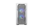 Cooler Master MasterBox TD300 Mesh ARGB Micro-ATX Mini Tower Case - White [TD300-WGNN-S00]