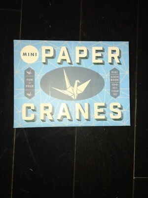 Mini Paper Cranes: Fun-to-Fold Origami Birds