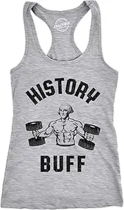 [Crazy Dog T-shirts] Mens Fitness Tank History Buff Tanktop Funny George Washington Shirt