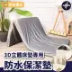 【BOSS BEDDING 小老闆寢具】單人加大3.5尺｜立體床墊防水保潔墊(薄床墊專用｜防水保潔墊｜立體全包覆)