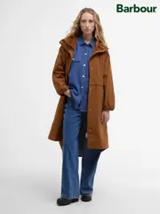 Barbour® Brown Naboo Showerproof Jacket (AY2391) | $486
