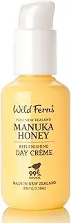 Wild Ferns Manuka Honey Replenishing Day Crème, 99% Natural, 100ml