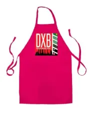 Dubai Airport Code - Unisex Kids Apron - Holiday DXB airport UAW Middle East