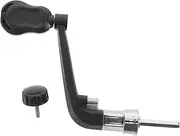 GANAZONO Fishing Reel Metal Grip Handle Fishing Reels Spinning Small Wheel Grip Rocker Small Spinning Rocker (semi-Metal Grip Rocker Wheel Folding Rocker Fishing Rocker Composite Nylon