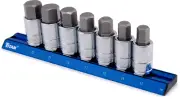 TITAN 16131 - 1/2" Dr. Metric Hex Bit Socket Set, 6 pc Metal