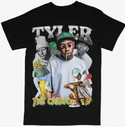 Tyler The Creator Tee Shirt Hip Hop Rap Style Concert Tour Music Artist T-shirt