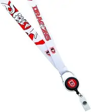 NRL Lanyard with Retractable ID Clip - St George Illawarra Dragons