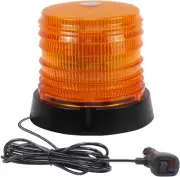 LED Warning Flash Beacon Lights 60 LED Amber Warning Safety Flashing Strobe