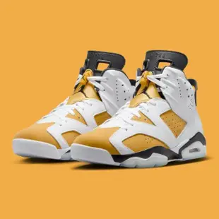 【NIKE 耐吉】休閒鞋 AIR JORDAN 6 RETRO YELLOW OCHRE 赭石黃 男鞋 CT8529-170