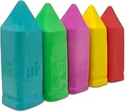 Urban Infant Non-Toxic Sidewalk Chalk for Toddlers 1-3 and Kids - Washable Outdoor Jumbo Chalk - Birthday