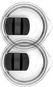 domoi 2PCS Anti -Overflow Cup Cover Car Cup Lid 20OZ Tumbler Water Cup Lid Cups Magnet Cover Mug Bottles Lid
