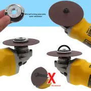 2Pcs Angle Grinder Flange Nut M14 Self Locking Pressure Plate Quick Clamp 45mm