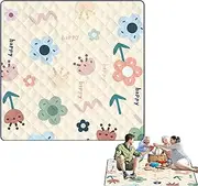 Picnic Blanket - Waterproof Picnic Blanket | Sandproof Blanket Beach Picnic Large Mat | Outdoor Picnic Mat | Spacious Camping Ground Cover Travel Hiking Accessories for Barbecue Backpacking Climbing