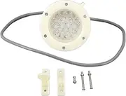 Pool Lights,Rechargeable Submersible LED Lights,Submersible LED Light Underwater Orange Yellow Light 110mm 220V Waterproof Pool Light