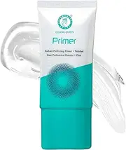 Colors Queen Perfect Primer + Finisher, Base Perfectrice Illumine + Fix Primer - 25ml Transparent | Poreless, Oil Free, Waterproof, Smooth & Long Lasting Makeup Base Primer for Face Makeup