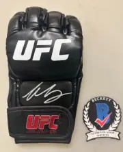 MICHAEL CHANDLER 'Iron Mike' Hand Signed 4oz UFC Glove + Beckett COA