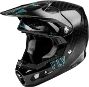FLY RACING 73-4415XS FORMULA S CARBON HELMET BLACK XS-S1A