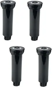 Yardwe 2sets Abs Irrigation Sprinkler Retractable Sprinkler Head Adjustment 2pcs*2