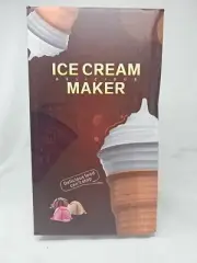 Ice Cream Maker Machine Model HDBQL-01 Portable 5V 8W Easy to UseNew In Box