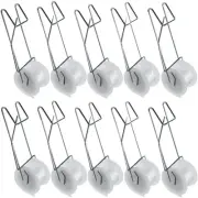 Wanfoou 10 Pack Greenhouse Trellising Kit, Tomato Trellis Roller Hooks with 1...