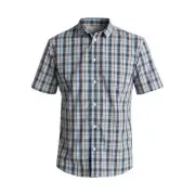 QUIKSILVER Men's S/S Button-Up Shirt TIDAL BRINX - BRQ1 - Medium - NWT
