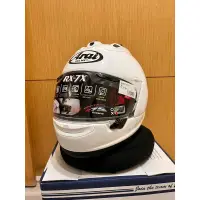 在飛比找蝦皮購物優惠-Arai Rx7X 白/珍珠白 size:M-XL（可換帽襯