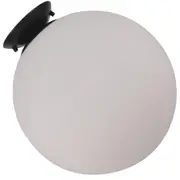 Drake 30 Wall Flush Lights Matt Black | Replica IC Flos
