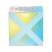 QFX BT-11 3" Portable Rechargeable Bluetooth Speaker +USB/SD/FM +LED Party Light