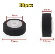 30PCS 13x6.8x5x2mmPinch Roller for SONY technique Walkman Cassette Deck Wheel