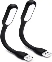 Soseelnee Flexible Mini Light, Portable USB LED Reading Night Lamp for PC, La...