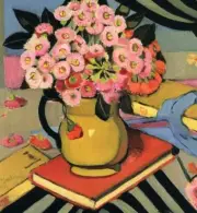 Pink Gum Blossoms : Margaret Preston : Quality Art Print Suitable for Framing