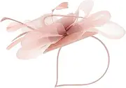 [Baluue] Elegant Fascinator Headband s Style Headpiece Tea Party Accessory Bridal Headwear for Women