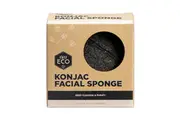 Ever Eco Konjac Facial Sponge Charcoal 1 Pack