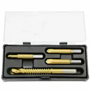 4Pcs Titanium Coated Damaged Screw Extractor Bolt Broken Remover