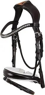 Acavallo Poesia Bridle Headstall Calfskin, Full Size, Dark Brown