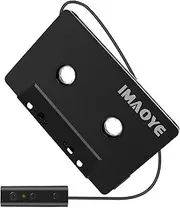 Vsenkes Bluetooth Cassette Adapter Music Receiver Audio Convert High Performance Practical No Driver Needed Car Receiver Tape Player