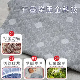 【BuyJM】石墨烯遠紅外線護頸工學天然乳膠枕(機能枕/枕頭/)