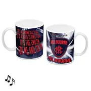 Melbourne Demons AFL MUSICAL Coffee Mug Cup 330ml