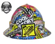 Custom Hydrographic Safety Hard Hat HOON CHOICE WIDE BRIM
