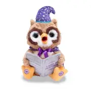 Cuddle Barn OCTAVIUS Storytelling Owl Animated Plush On/Off Batteries included