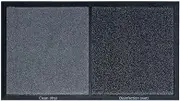 HAPYLY Disinfection Floor Pad Mat Sanitizing Floor Mat Multifunction Entrance Mat Footbath Mat RugShoe Mat Home Hotel (Gray)