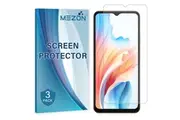[Set of 3] OPPO A38 4G Anti-Glare Matte Screen Protector Film by MEZON Case Friendly, Shock Absorption (OPPO A38 4G, Matte)