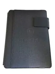 Titus Wireless Charging Journal book “Qualys” On Cover