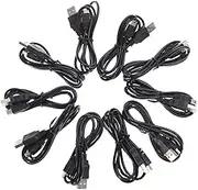 10PCS USB Charger Cord Fast Charging Cable for PlayStation 3 PS3 Controller